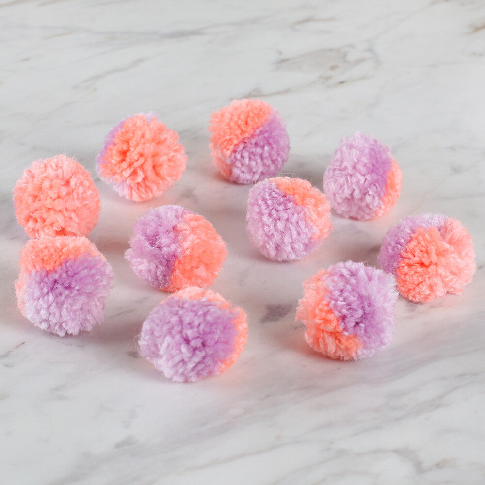 Loren Crafts 10'lu İkiz Pompon - DU0012